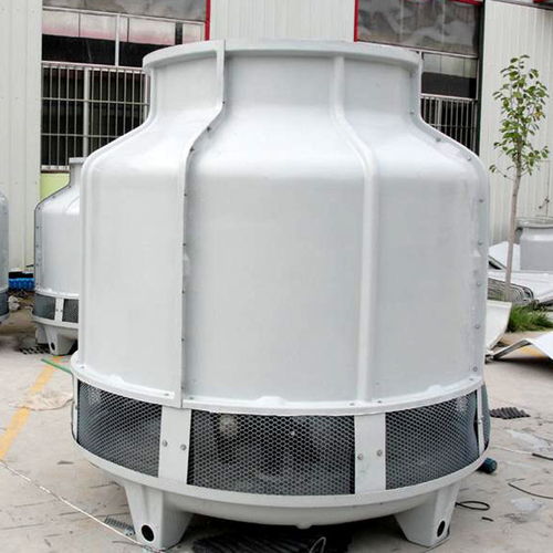【河北圆形玻璃钢冷却塔高温型冷却水塔空调专用冷却塔】-